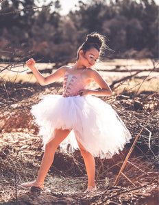 Pure White High Low style Tutu
